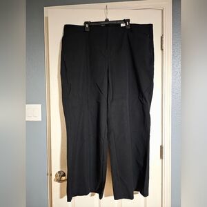 New Old Navy Size 3X Pixie Wide Leg Full Length High Rise Comfort Waste Pant